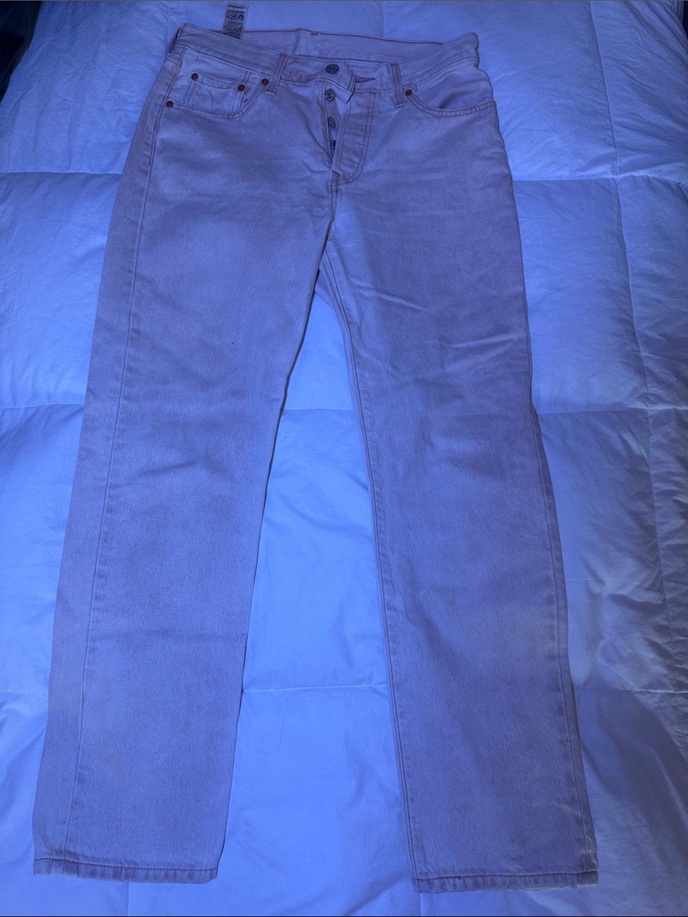 Light Pink Bootcut Women's Jeans